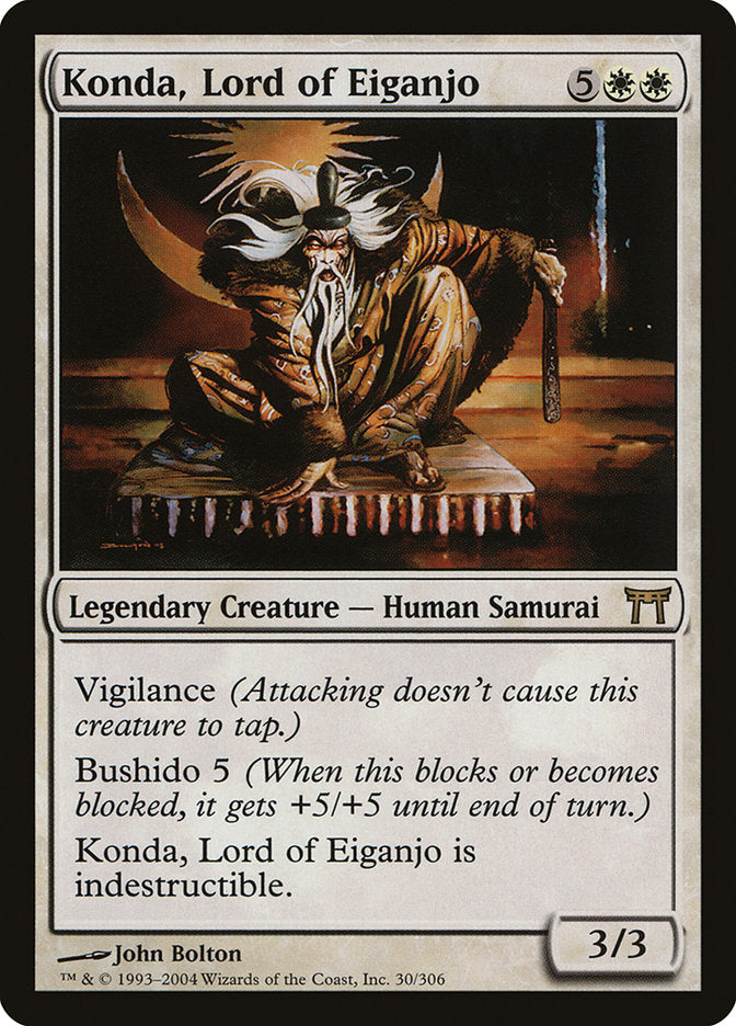 Konda, Lord of Eiganjo 30/306 (Champions of Kamigawa)  | Good Games Morley