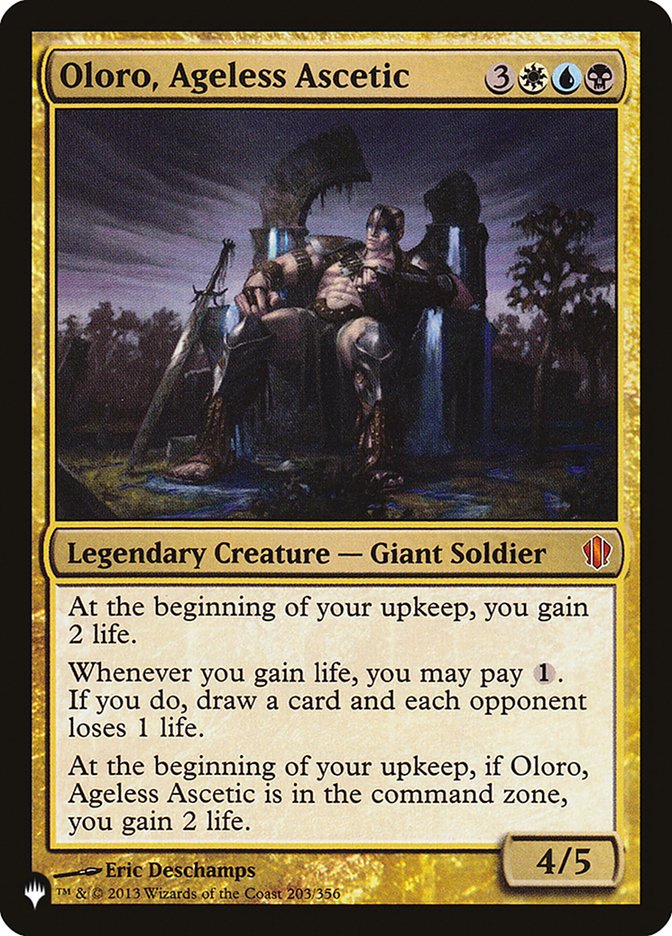 Oloro, Ageless Ascetic [The List] | Good Games Morley