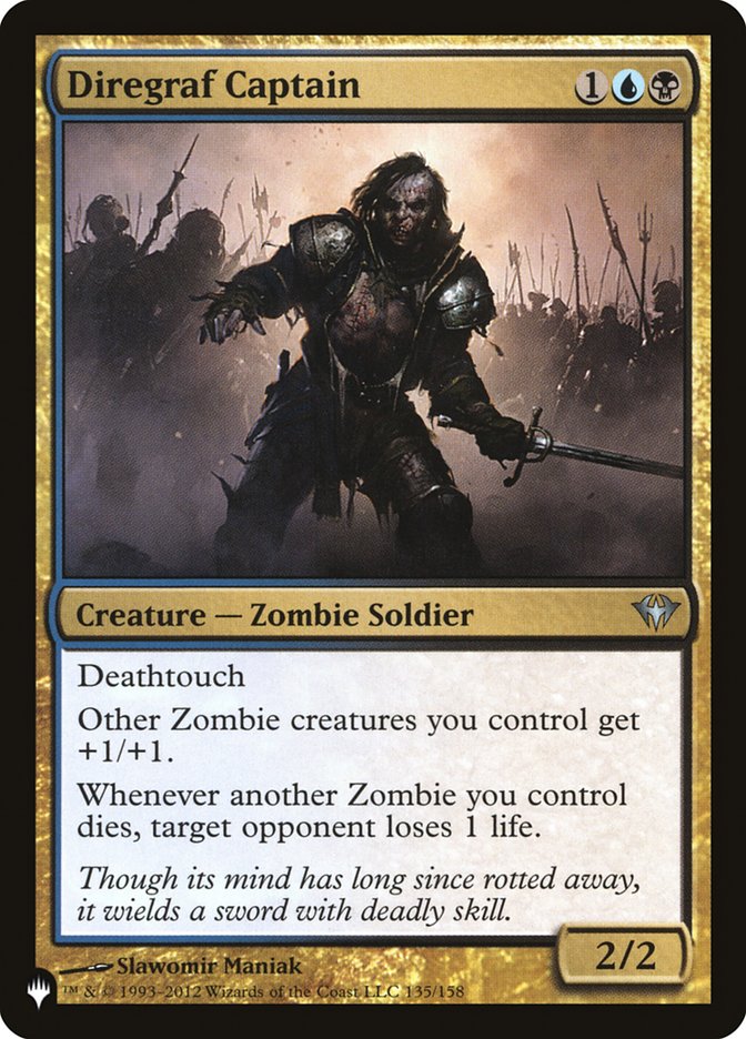 Diregraf Captain [The List] | Good Games Morley