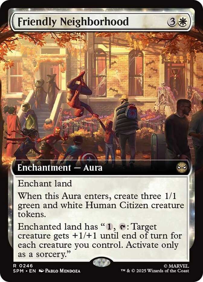 Friendly Neighborhood 246/198 (Marvel's Spider-Man)  - Extended Art  | Good Games Morley