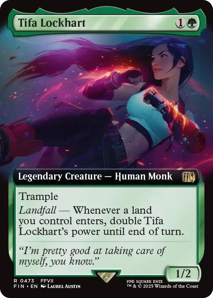 Tifa Lockhart 473 (FINAL FANTASY)  - Extended Art Foil | Good Games Morley