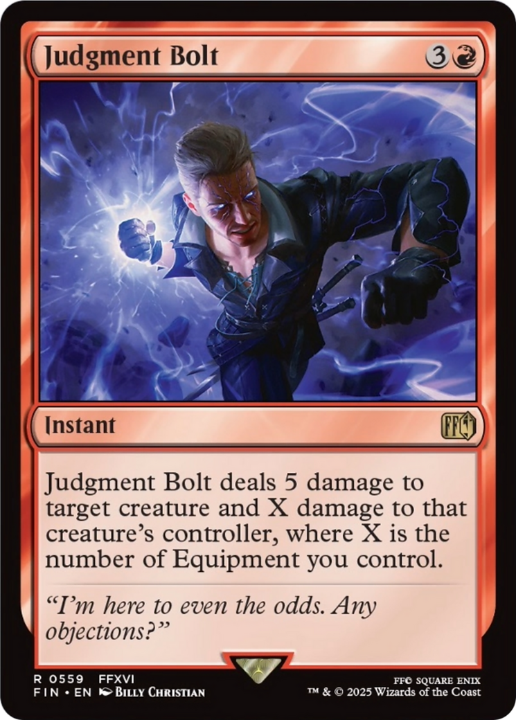 Judgment Bolt [FINAL FANTASY] | Good Games Morley