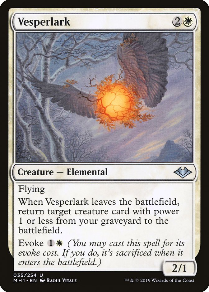Vesperlark 35/254 (Modern Horizons)  | Good Games Morley