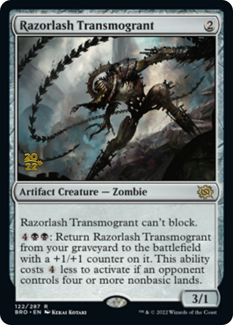 Razorlash Transmogrant [The Brothers' War Prerelease Promos] | Good Games Morley
