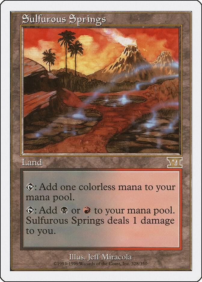 Sulfurous Springs 328/350 (Classic Sixth Edition)  | Good Games Morley
