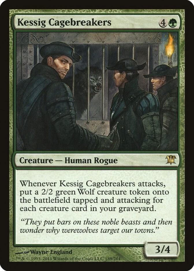 Kessig Cagebreakers 189 (Innistrad)  - Foil | Good Games Morley