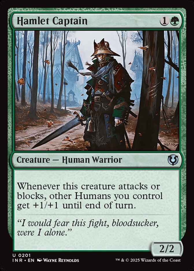 Hamlet Captain 201/287 (Innistrad Remastered)  - Foil | Good Games Morley