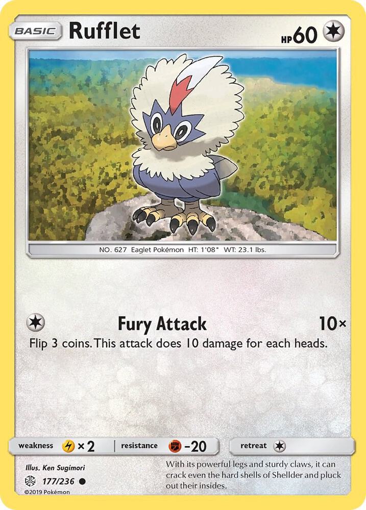 Rufflet 177/236 (SM - Cosmic Eclipse)  | Good Games Morley