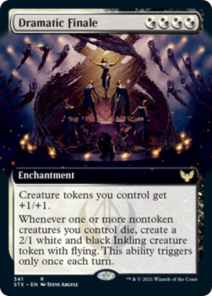 Dramatic Finale Extended Art 341 (Strixhaven: School of Mages)  - Foil | Good Games Morley