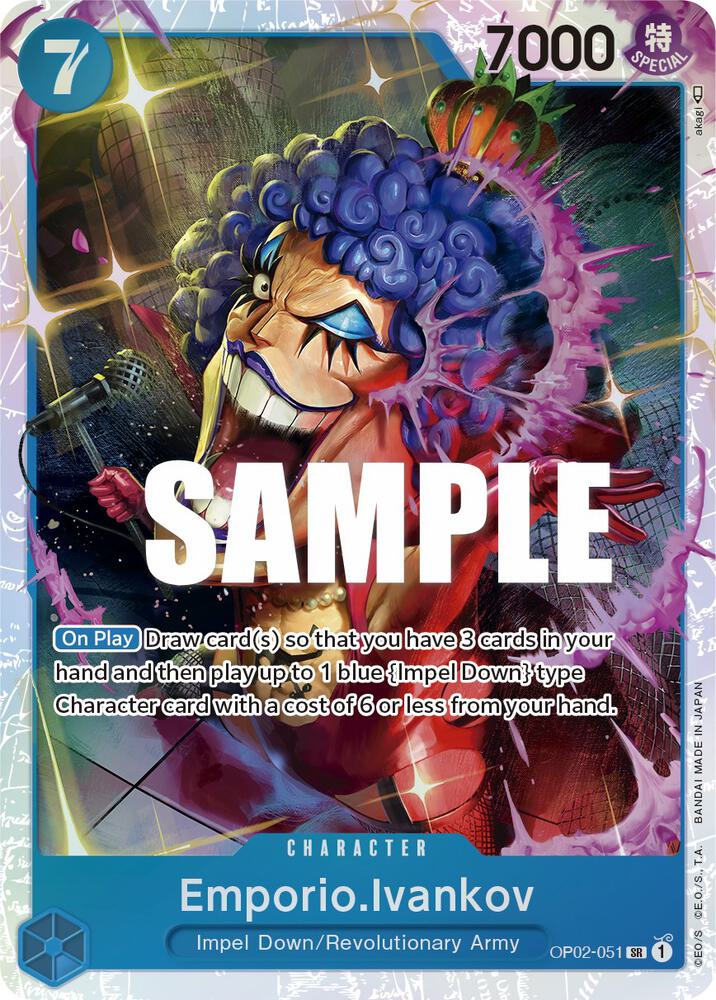 Emporio.Ivankov OP02-051 (Paramount War)  - Foil | Good Games Morley