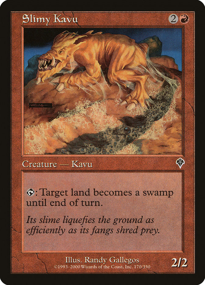 Slimy Kavu 170 (Invasion)  - Foil | Good Games Morley