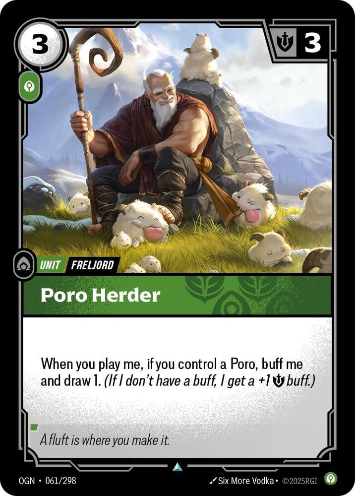 Poro Herder 61/298 (Origins)  | Good Games Morley