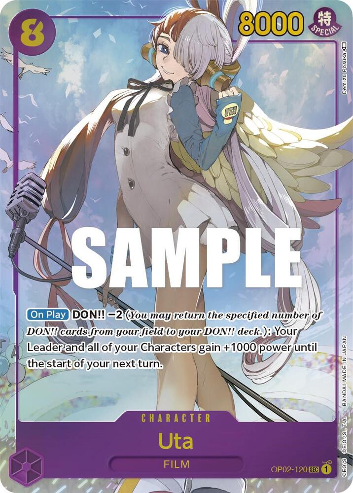 Uta OP02-120 (Paramount War)  - Alternate Art Foil | Good Games Morley