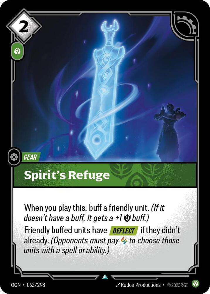 Spirit's Refuge 063/298 (Origins)  | Good Games Morley
