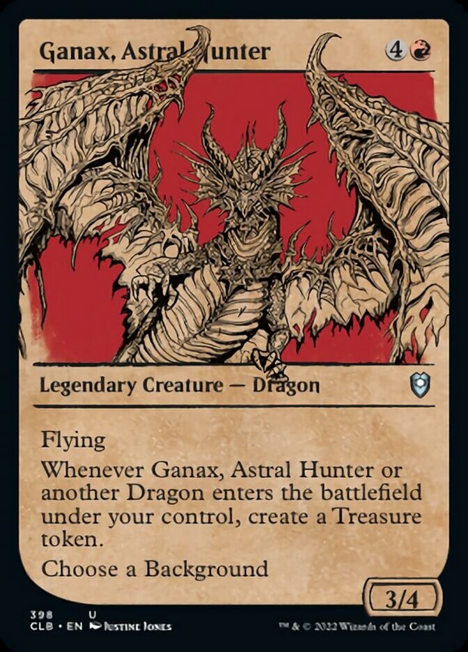 Ganax, Astral Hunter (Showcase) [Commander Legends: Battle for Baldur's Gate] | Good Games Morley