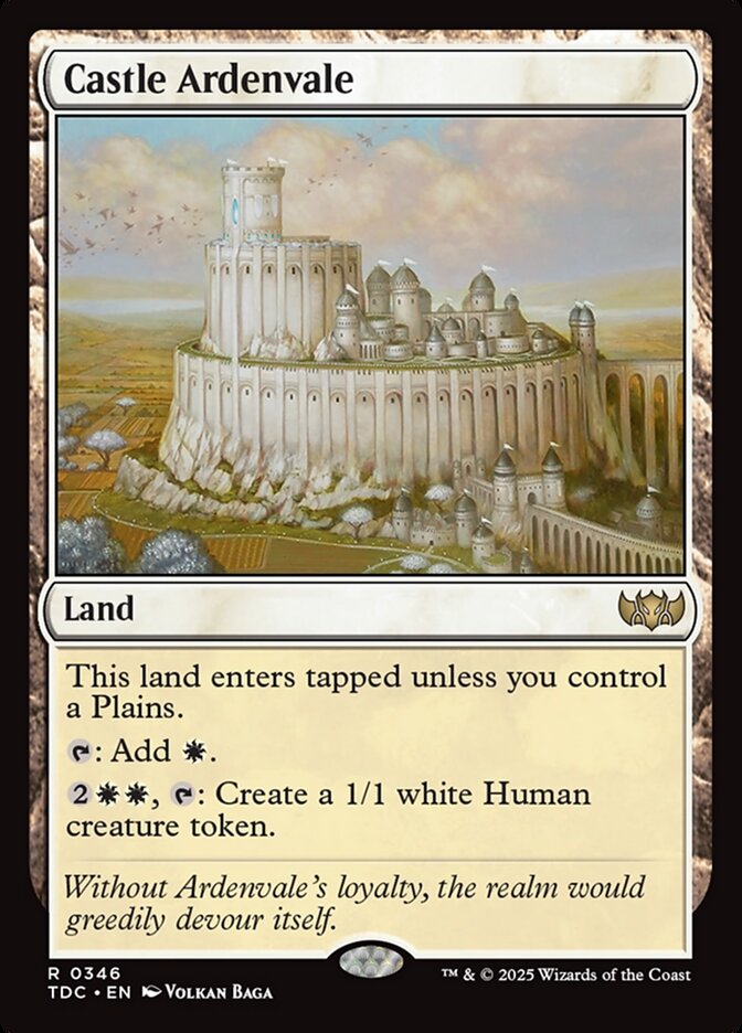 Castle Ardenvale 346 (Commander: Tarkir: Dragonstorm)  | Good Games Morley