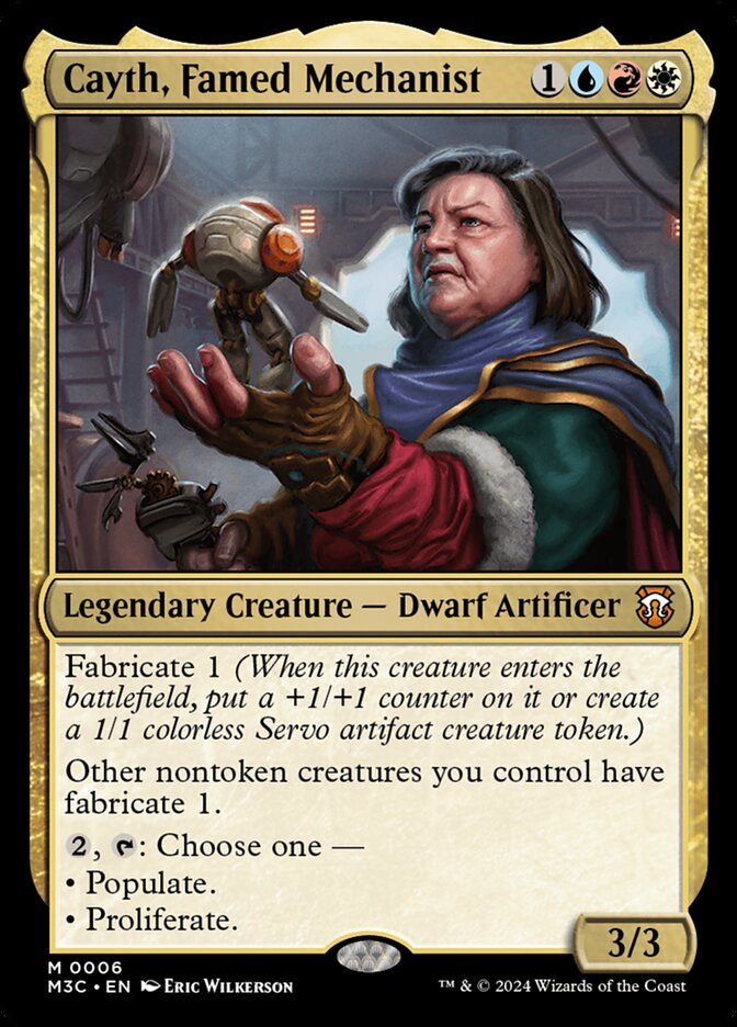 Cayth Famed Mechanist 6 (Commander: Modern Horizons 3)  - Foil | Good Games Morley