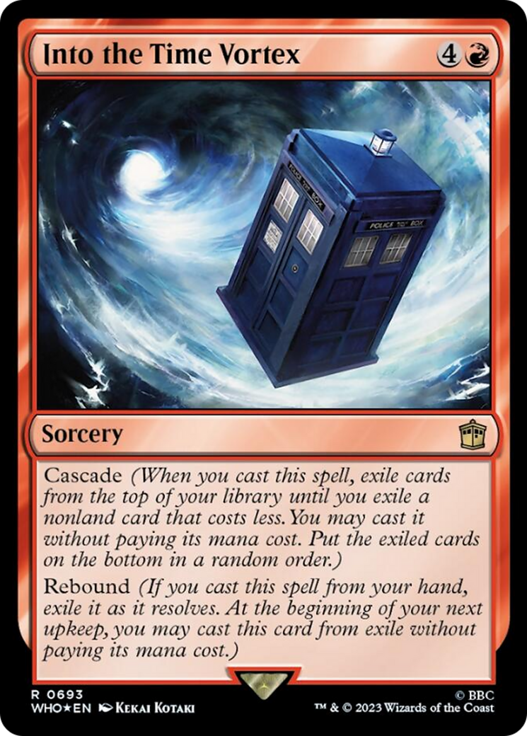 Into the Time Vortex (Surge Foil) [Doctor Who] | Good Games Morley
