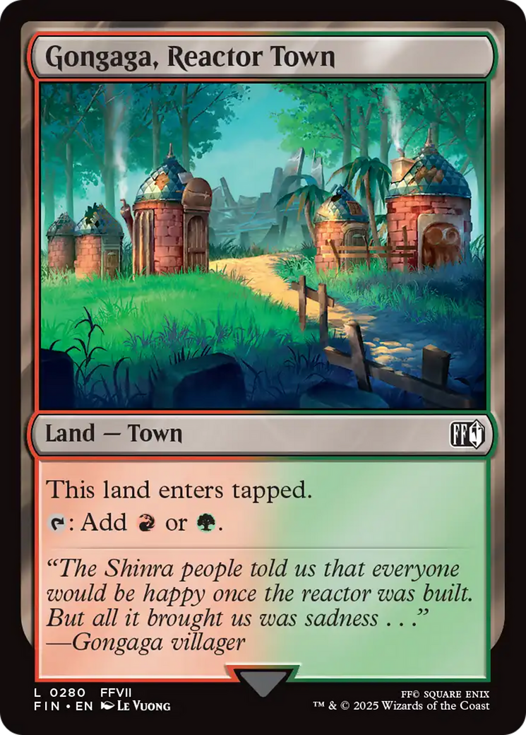 Gongaga, Reactor Town [FINAL FANTASY] | Good Games Morley