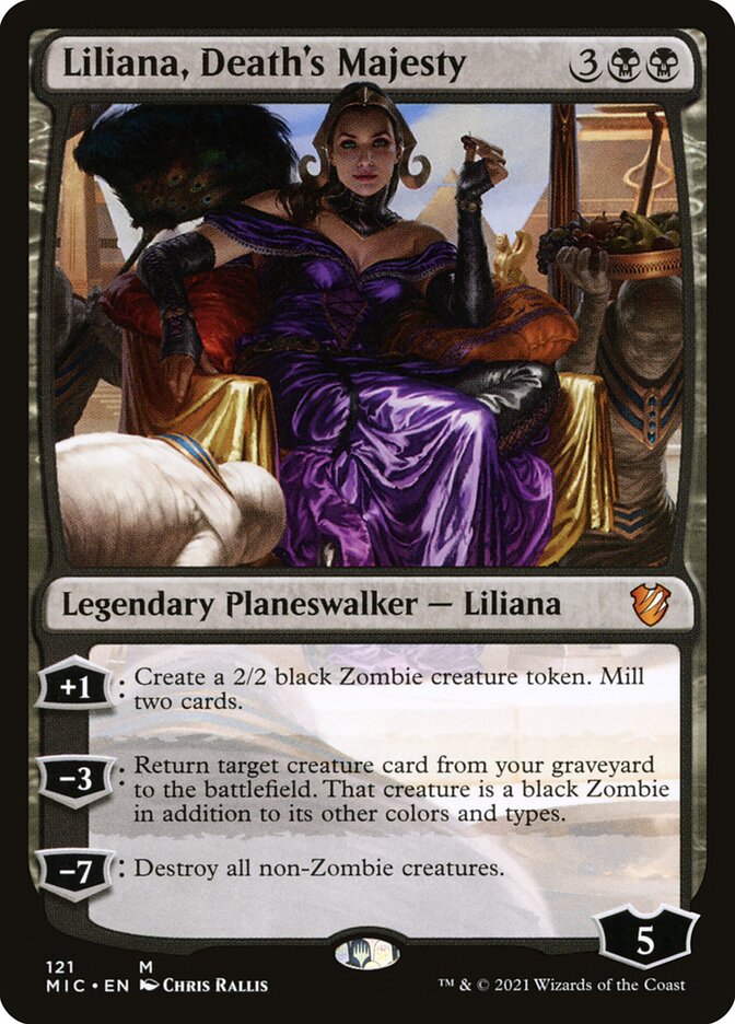 Liliana, Death's Majesty 121/38 (Commander: Innistrad: Midnight Hunt)  | Good Games Morley