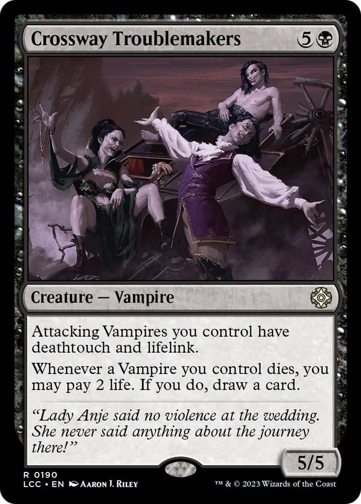 Crossway Troublemakers [The Lost Caverns of Ixalan Commander] | Good Games Morley