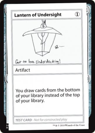 Lantern of Undersight (2021 Edition) [Mystery Booster Playtest Cards] | Good Games Morley