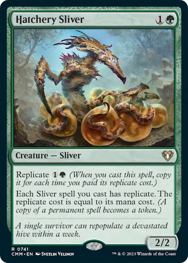 Hatchery Sliver [Commander Masters] | Good Games Morley