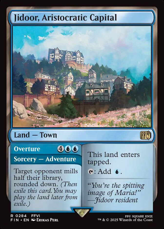 Jidoor, Aristocratic Capital // Overture 284 (FINAL FANTASY)  - Foil | Good Games Morley