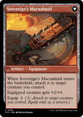 Idol of the Deep King // Sovereign's Macuahuitl [The Lost Caverns of Ixalan] | Good Games Morley