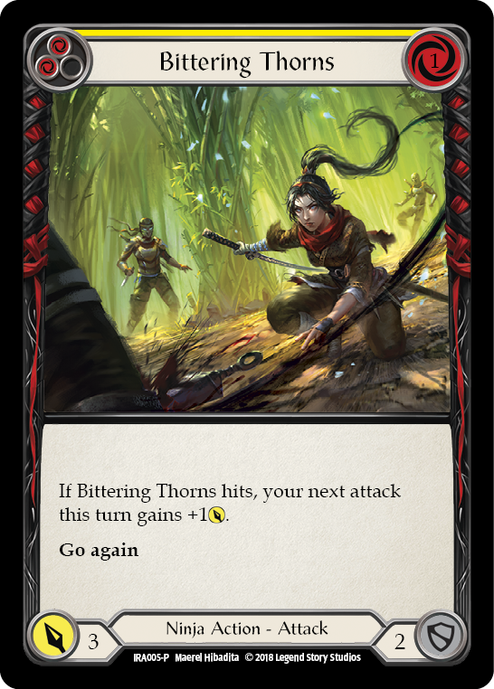 Bittering Thorns [IRA005-P] (Ira Welcome Deck)  1st Edition Normal | Good Games Morley