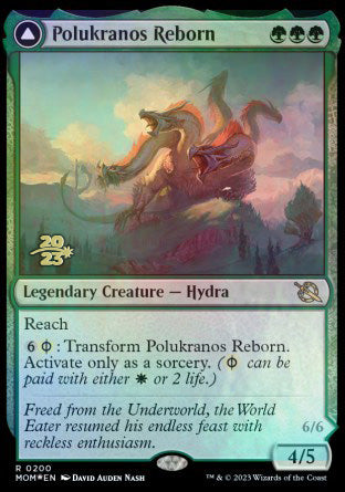 Polukranos Reborn // Polukranos, Engine of Ruin [March of the Machine Prerelease Promos] | Good Games Morley