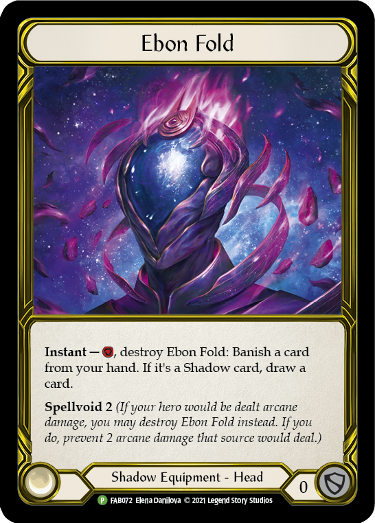 Ebon Fold (Golden) [FAB072] (Promo)  Cold Foil | Good Games Morley