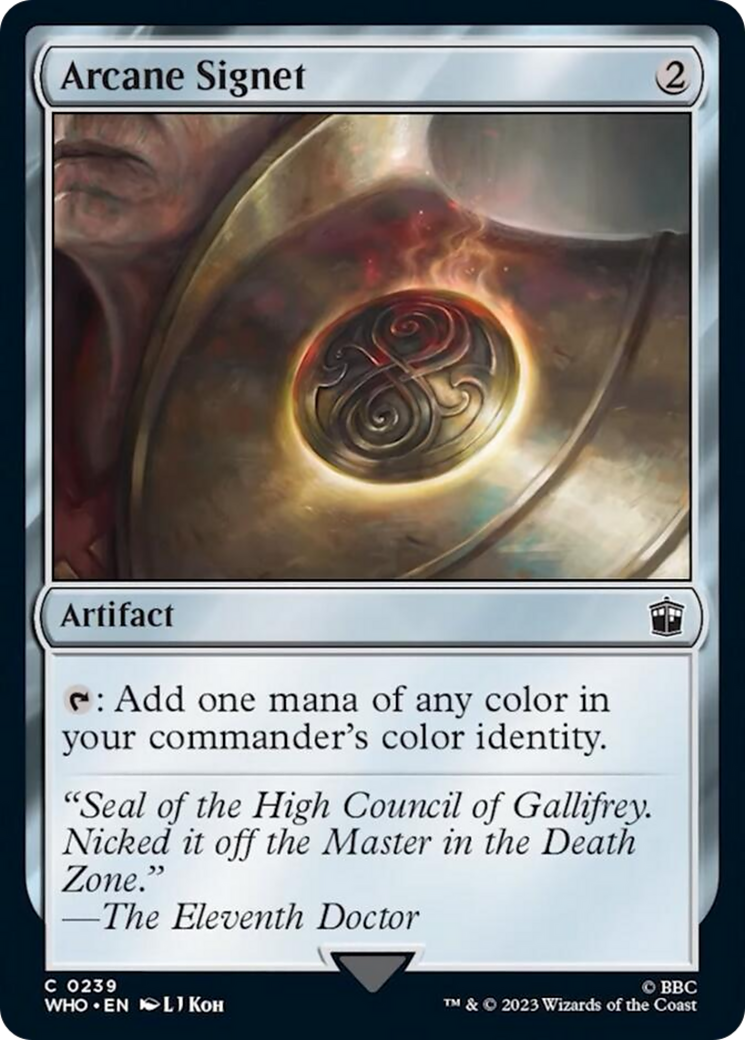Arcane Signet [Doctor Who] | Good Games Morley