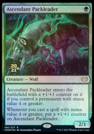 Ascendant Packleader [Innistrad: Crimson Vow Prerelease Promos] | Good Games Morley