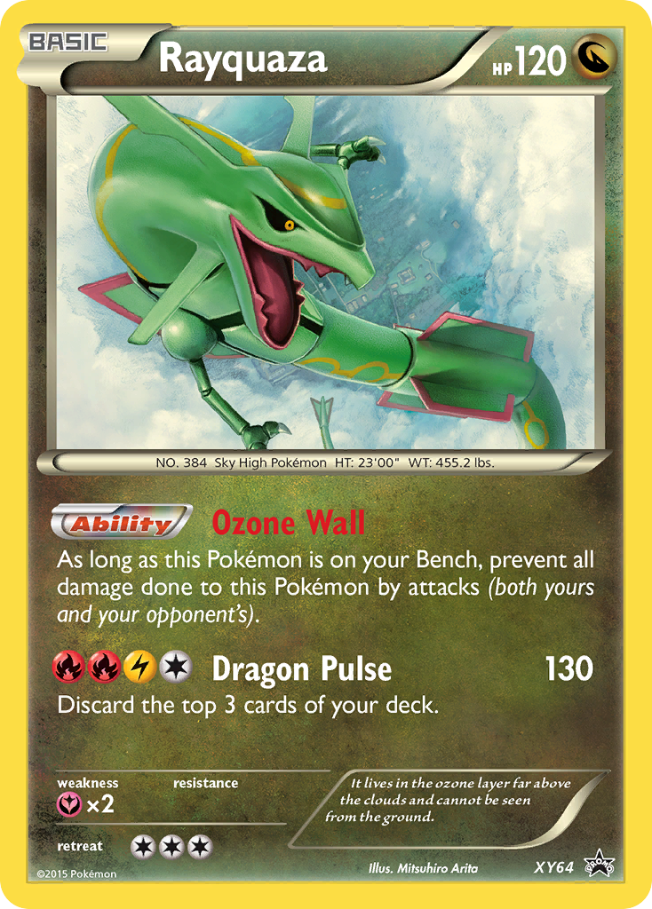 Rayquaza (XY64) [XY: Black Star Promos] | Good Games Morley
