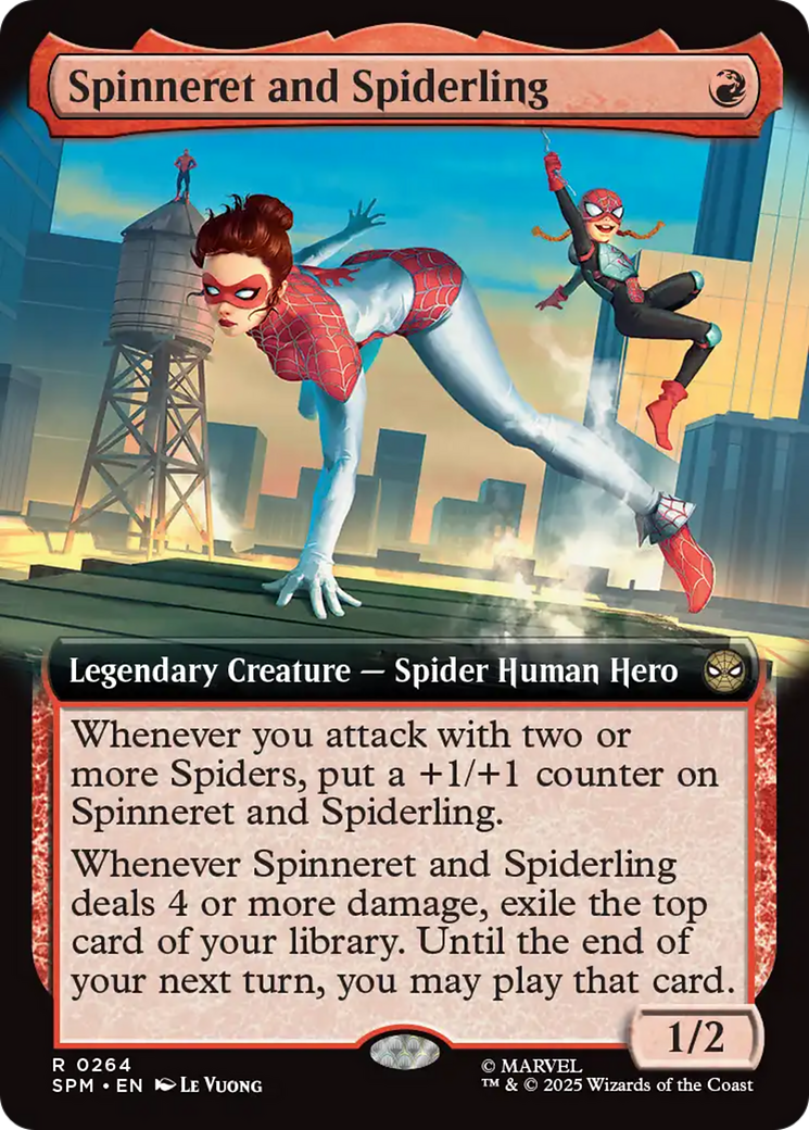 Spinneret and Spiderling (Extended Art) [Marvel's Spider-Man] | Good Games Morley