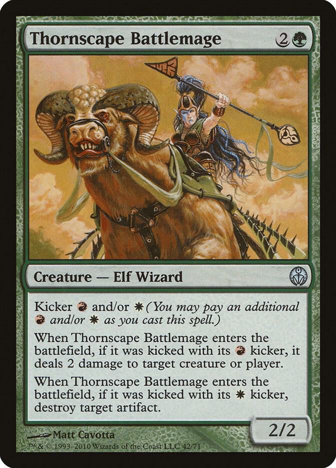 Thornscape Battlemage 42/71 (Duel Decks: Phyrexia vs. the Coalition)  | Good Games Morley