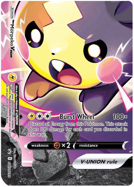 Morpeko V-Union (SWSH289) [Sword & Shield: Black Star Promos] | Good Games Morley