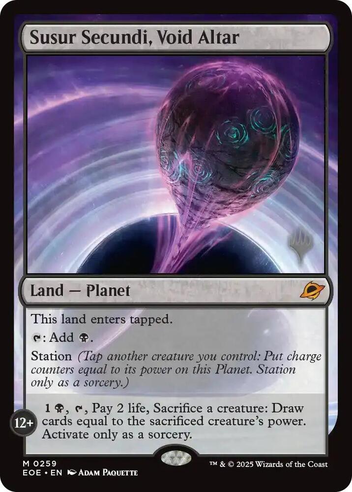 Susur Secundi Void Altar 259 (Promo Pack: Edge of Eternities)  - Foil | Good Games Morley