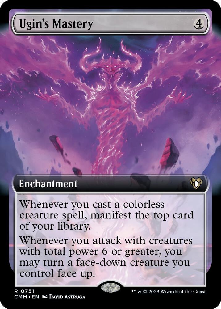 Ugin's Mastery 751/451 (Commander Masters)  - Extended Art | Good Games Morley