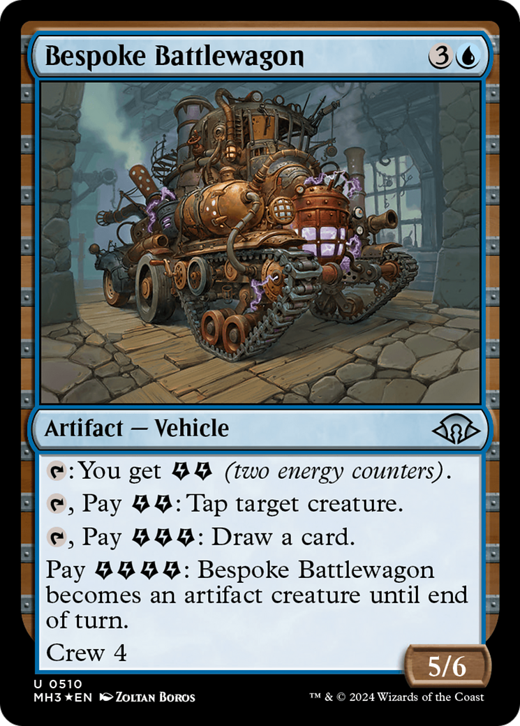 Bespoke Battlewagon (Ripple Foil) [Modern Horizons 3] | Good Games Morley
