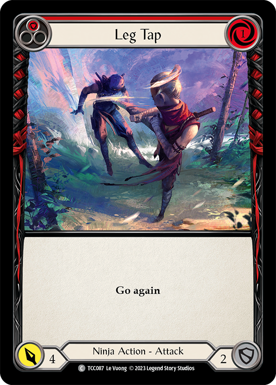 Leg Tap (Red) [TCC087] (Round the Table: TCC x LSS) | Good Games Morley