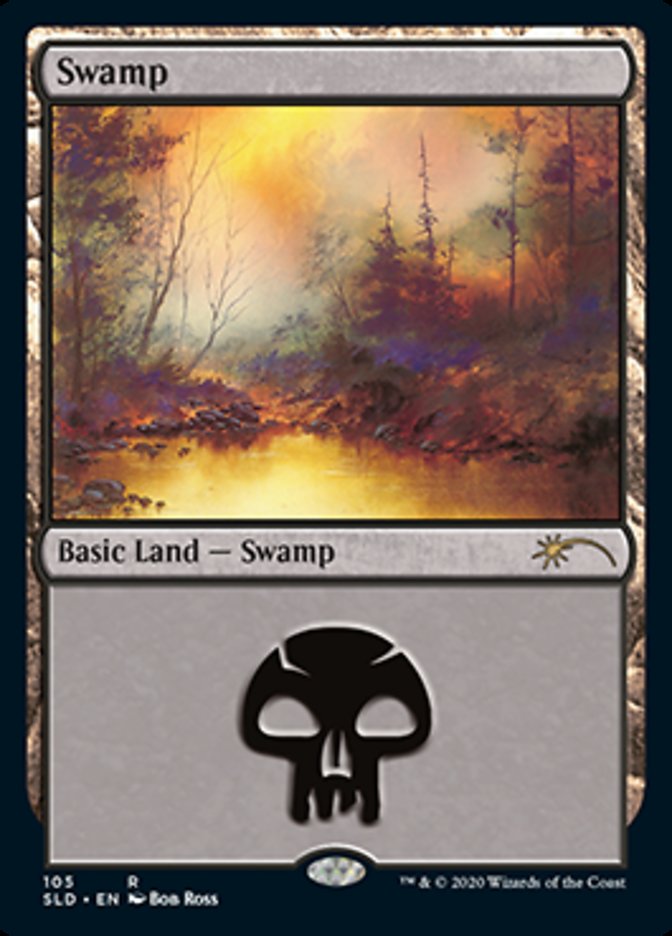 Swamp (105) [Secret Lair Drop Series] | Good Games Morley