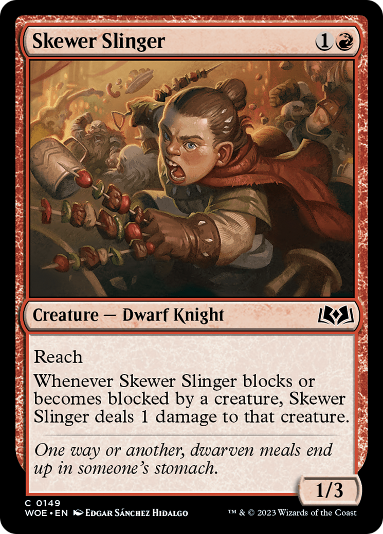 Skewer Slinger [Wilds of Eldraine] | Good Games Morley