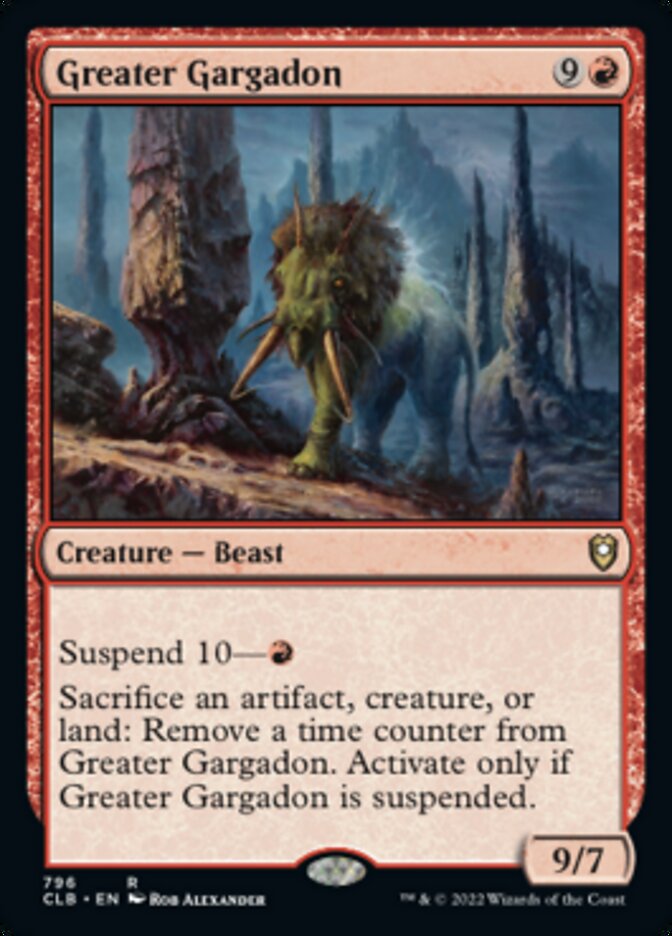 Greater Gargadon [Commander Legends: Battle for Baldur's Gate] | Good Games Morley