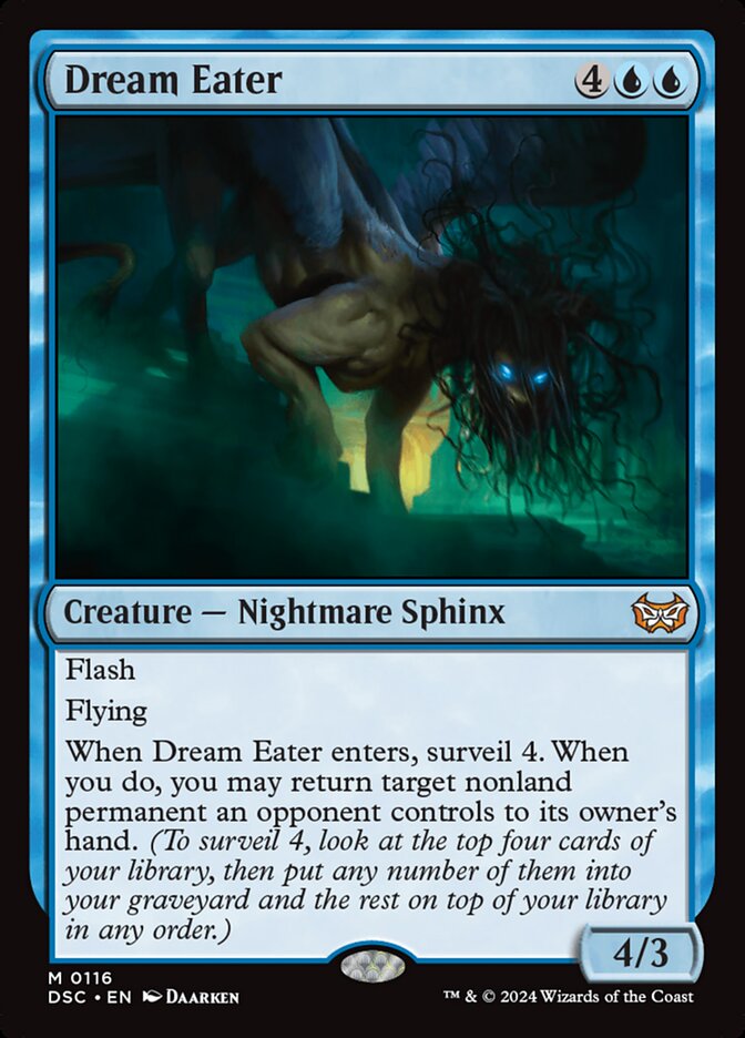 Dream Eater 116/40 (Commander: Duskmourn: House of Horror)  | Good Games Morley