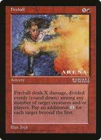 Fireball (Oversized) [Oversize Cards] | Good Games Morley