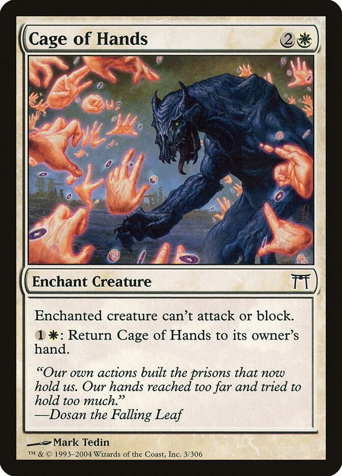 Cage of Hands 3/306 (Champions of Kamigawa)  - Foil | Good Games Morley
