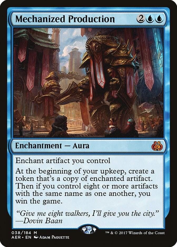 Mechanized Production 38/184 (Aether Revolt)  | Good Games Morley