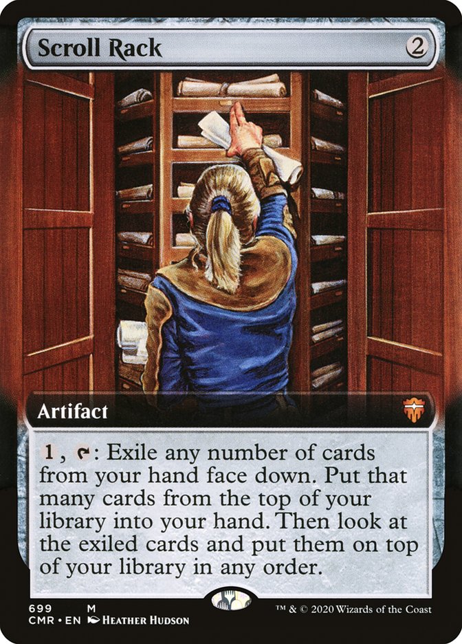 Scroll Rack (Extended Art) [Commander Legends] | Good Games Morley